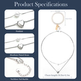 Heart Pearl Necklace