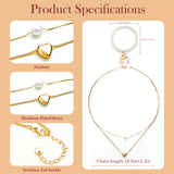 Heart Pearl Necklace