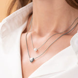 Heart Pearl Necklace