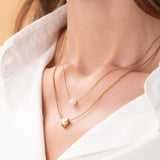 Heart Pearl Necklace