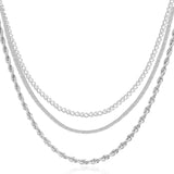 Triple chain NECKLACE