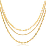 Triple chain NECKLACE